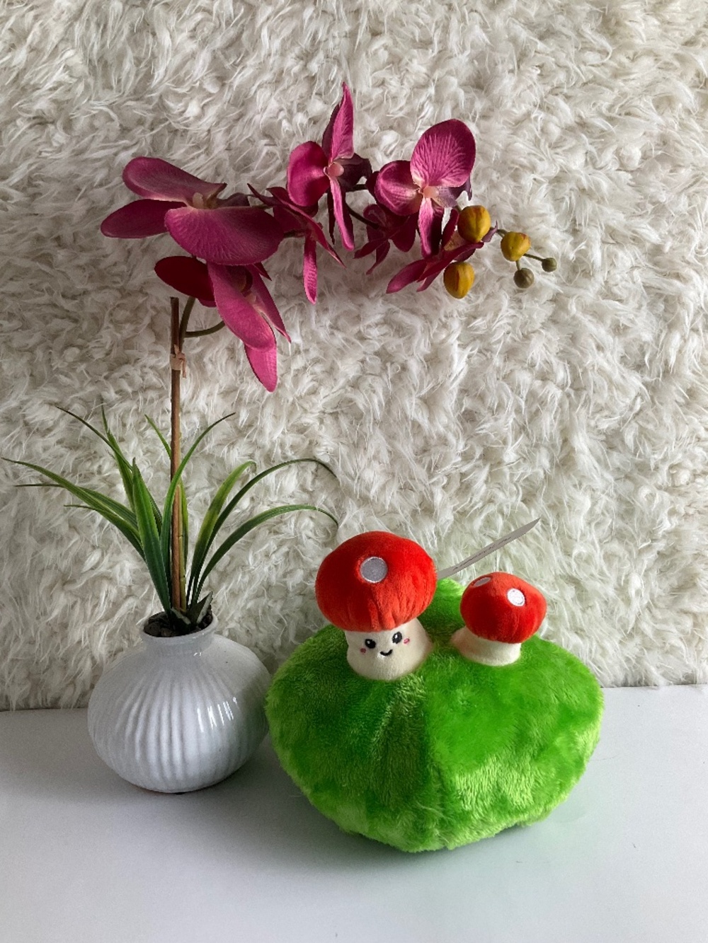 MINISO LIFE MUSHROOM PAIR PLUSH TOY/STUFFED ANIMAL~NEW!